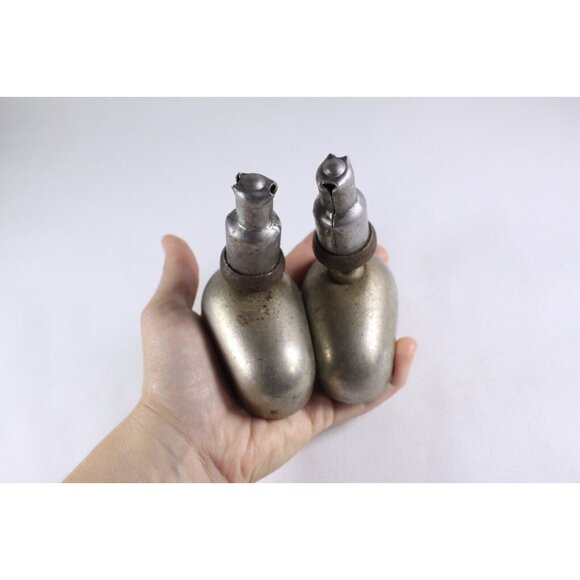 Vintage art deco caster wheels, mcm reclaimed office chair swivel casters - Picture 5 of 8